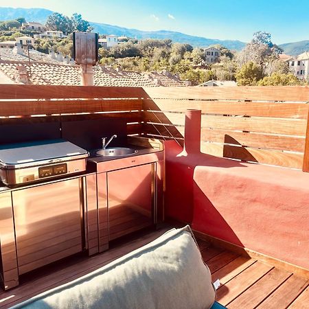 Pepites Bastiaises Piazza D'A Appartement Roof Top Vue Mer Бастия Экстерьер фото