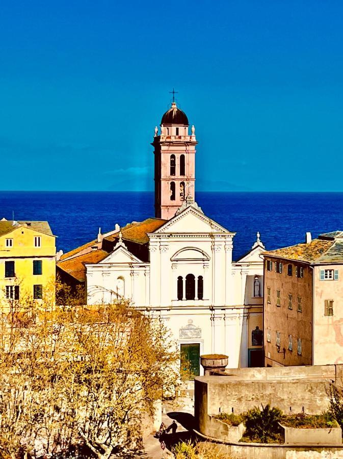 Pepites Bastiaises Piazza D'A Appartement Roof Top Vue Mer Бастия Экстерьер фото